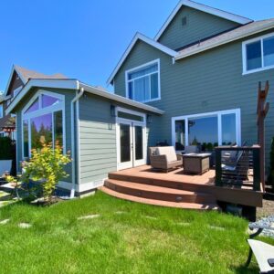 Deck addition in Issaquah