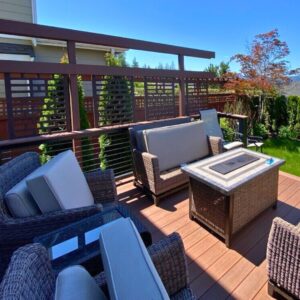 Deck addition in Issaquah