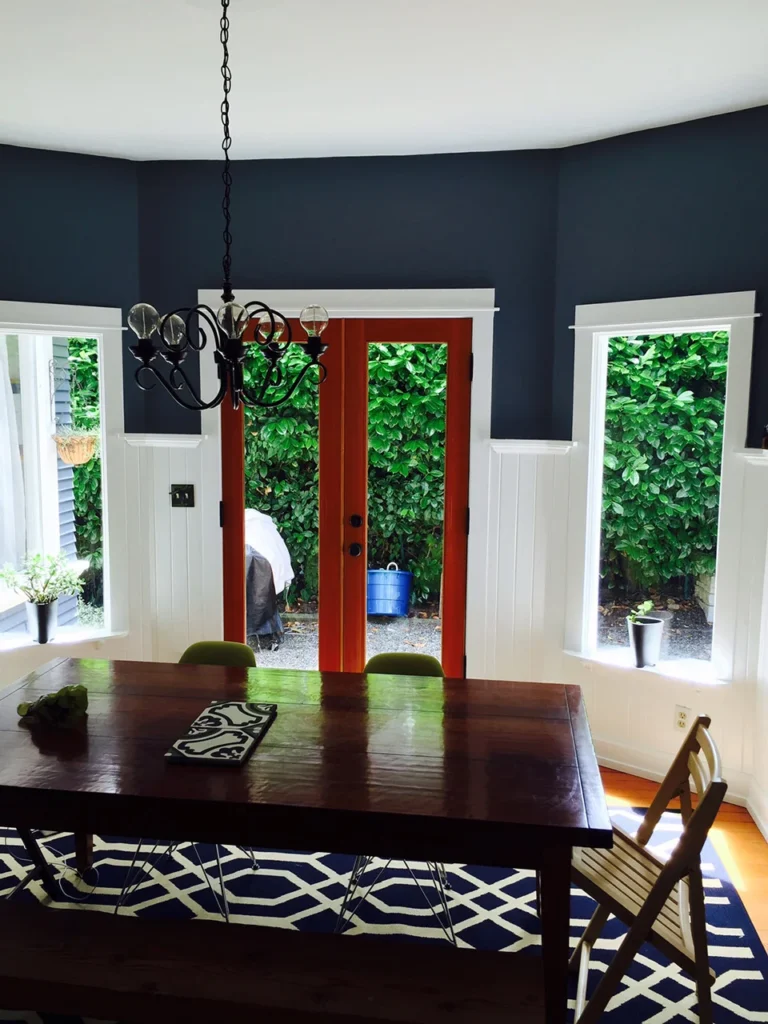 wall color and drywall dings