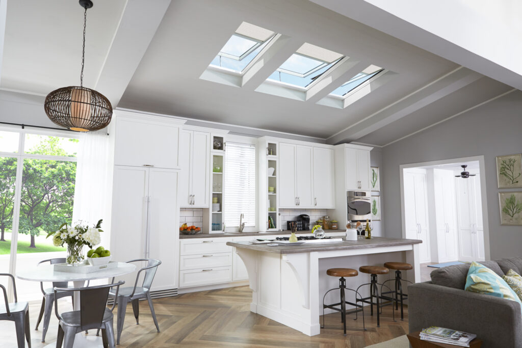 Velux skylights