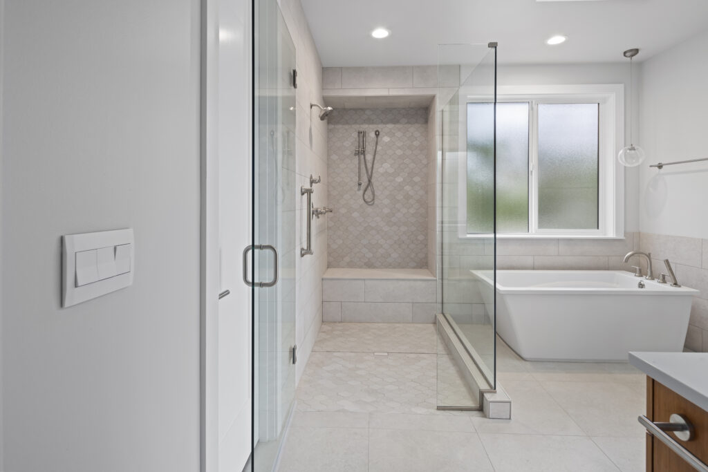 aging in place curbless shower